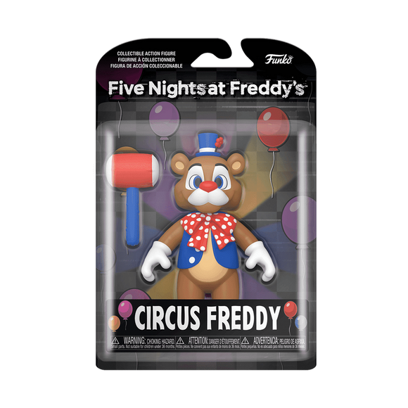 Five Nights At Freddy’s FNAF Circus Freddy 5” Action Figure