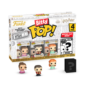 Funko Bitty Pop! Harry Potter Goblet of Fire Hermione Granger, Viktor Krum, Ginny Weasley with Mystery Pop!