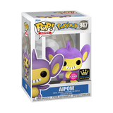 Funko POP! Pokemon Flocked Aipom Specialty Series Exclusive #947!