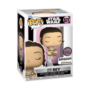 Funko POP! Star Wars Rey Power of the Galaxy Exclusive Figure #577