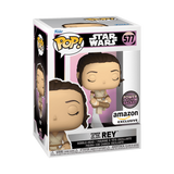 Funko POP! Star Wars Rey Power of the Galaxy Exclusive Figure #577