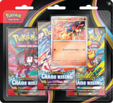 Pokemon Chaos Rising 3-Pack Blister with Charmeleon Promo Card