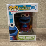 Funko POP! Sesame Street Cookie Monster in Chair Figure #1609!