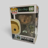 Funko POP! Rick & Morty Space Suit Morty with Snake Figure #690!