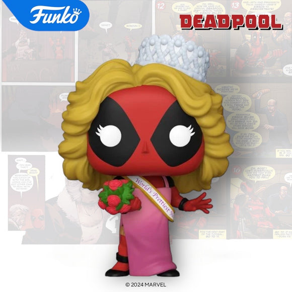 Funko POP! Marvel Deadpool Parody - Beauty Pageant Deadpool #1340!
