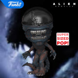 Funko POP! Horror Deluxe Alien Romulus Scorched Xenomorph Figure #1617!