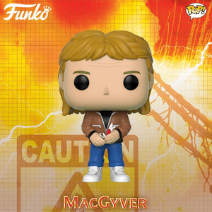 Funko POP! Television MacGyver Richard Dean Anderson Figure #707!