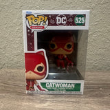 Funko POP! DC Heroes Holiday Catwoman Figure #525!