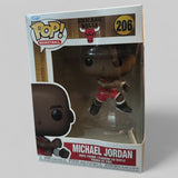 Funko POP! NBA Legends Michael Jordan 1989 Playoffs Chicago Bulls Figure #206!