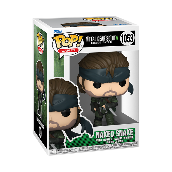 Funko POP! Metal Gear Solid Snake Eater - Naked Snake Figure #1053!