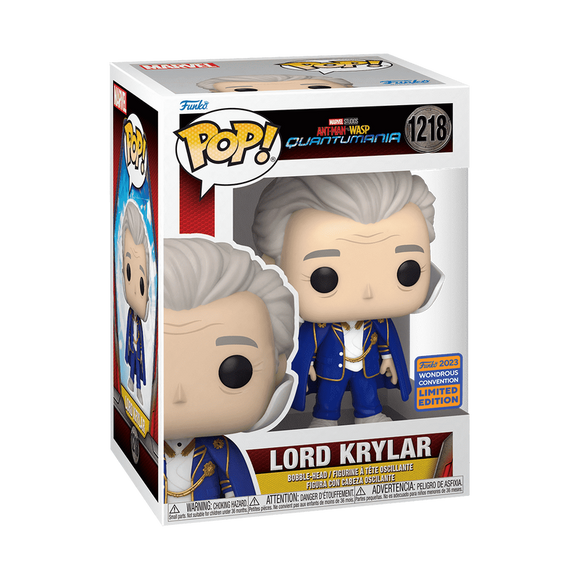 Funko POP! Marvel Antman and the Wasp Quantumania Lord Krylar Exclusive #1218!