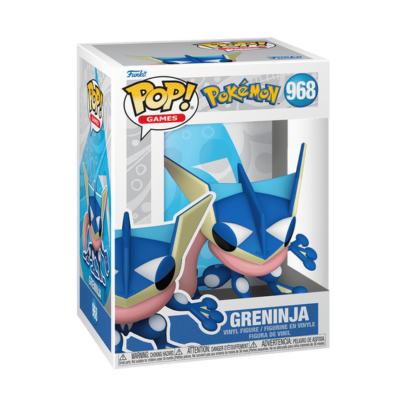 Funko POP! Video Games Pokemon Greninja #968!