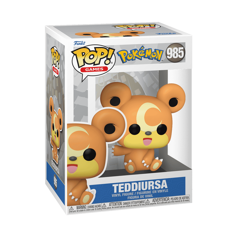 Funko POP! Pokemon Teddiursa Figure #985!