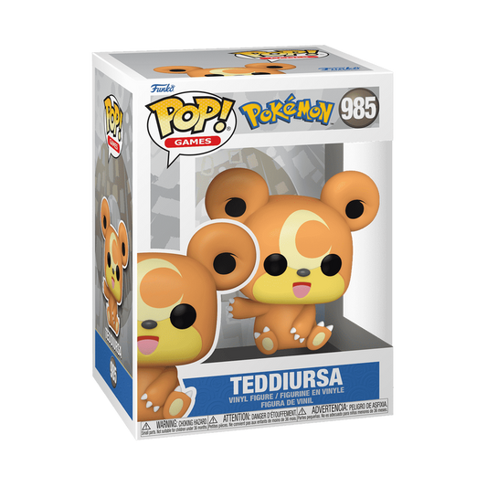 Funko POP! Pokemon Teddiursa Figure #985!