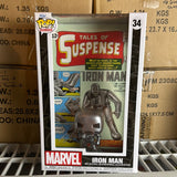 Funko Pop! Marvel Comic Covers - Tales of Suspense Iron Man Deluxe #34!