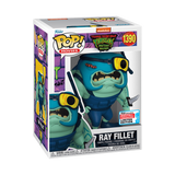 Funko POP! TMNT Mutant Mayhem Ray Filet Fall Exclusive Figure #1390!