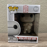 Funko Pop! Disney Big Hero 6 Baymax with Heart Hands Deluxe Figure #1511!