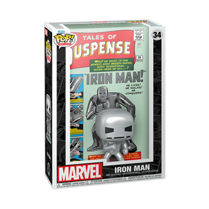 Funko Pop! Marvel Comic Covers - Tales of Suspense Iron Man Deluxe Funko Pop! Marvel Comic Covers - Tales of Suspense Iron Man Deluxe