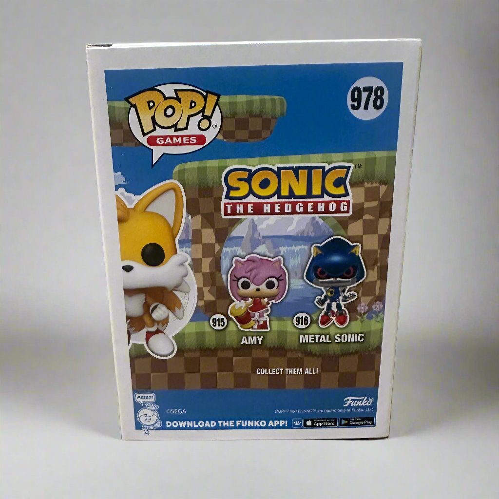 Funko Pop! Sonic The Hedgehog Tails Specialty Series Exclusive #978!