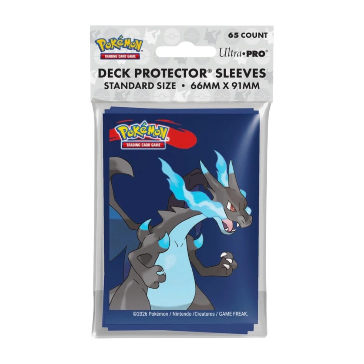 Ultra Pro Sleeves Pokemon Mega Charizard X 65 CT