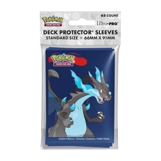 Ultra Pro Sleeves Pokemon Mega Charizard X 65 CT