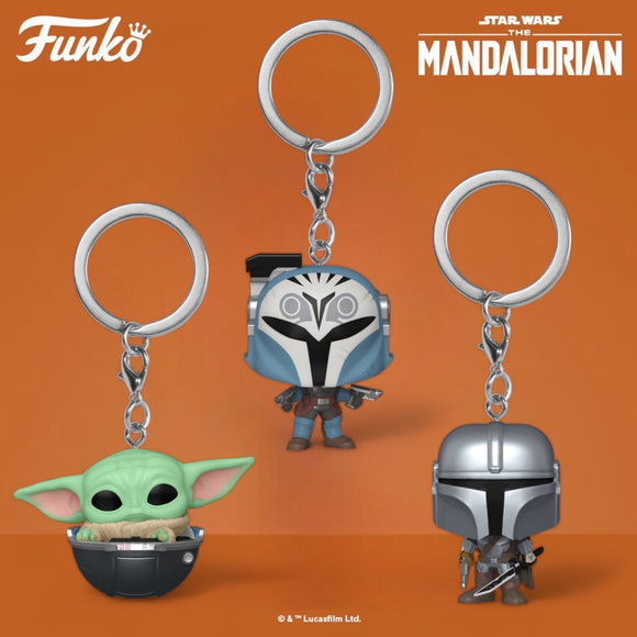 Funko POP! Star Wars Mandalorian Keychain!