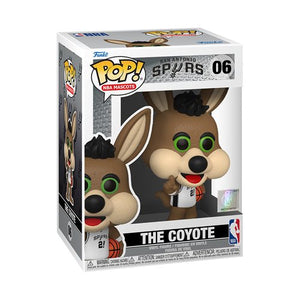 Funko POP! NBA Basketball The Coyote San Antonio Spurs Mascot Figure #06!