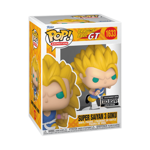 Funko POP! Anime Dragon Ball GT Super Saiyan 3 Kid Goku Exclusive Figure #1633!