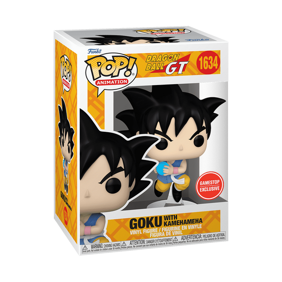 Funko POP! Anime Dragon Ball GT Kid Goku with Kamehameha Exclusive Figure #1634!