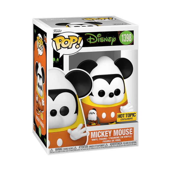 Funko Pop! Disney Candy Corn Mickey Mouse Exclusive #1398!