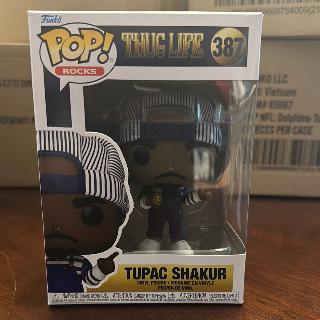 Funko POP! Rocks Tupac Shakur 90's Music Figure #387 Funko POP! Rocks Tupac Shakur 90's Music Figure #387