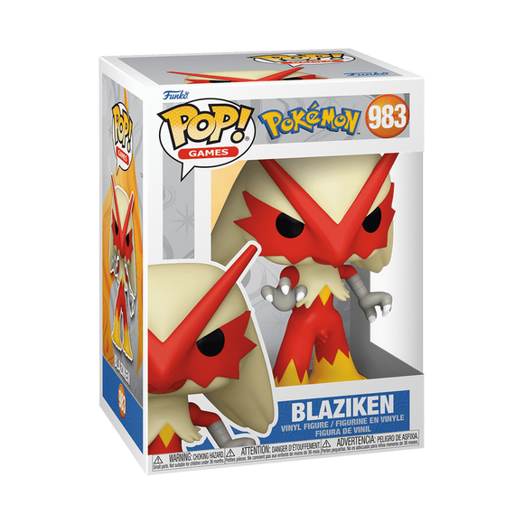 Funko POP! Pokemon Blaziken Figure #983!