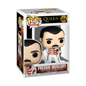 Funko Pop Rocks Queen Freddy Mercury with Cape Figure #414!