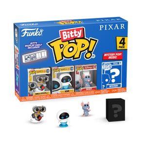 Funko Bitty Pop! Disney Pixar Wall-E, Eve & Remy with Mystery Pop!