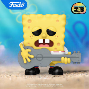 Funko POP! Nickelodeon SpongeBob SquarePants with Ripped Pants #1666!