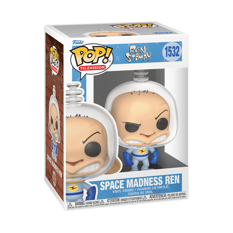 Funko POP! Nickelodeon Ren & Stimpy Space Madness Ren Figure #1532!