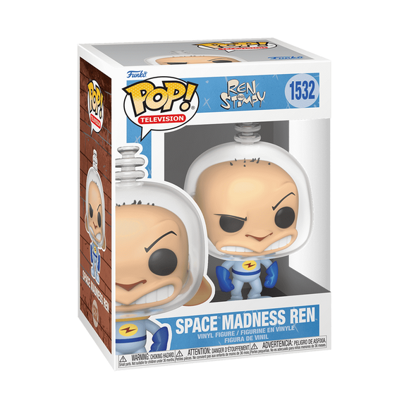 Funko POP! Nickelodeon Ren & Stimpy Space Madness Ren Figure #1532!