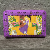 Loungefly Disney Princess Stories Series - Tangled Rapunzel Zip Around Wallet