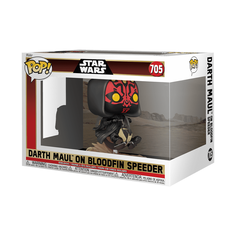 Funko Pop! Star Wars Episode I - Darth Maul on Bloodfin Speeder #705