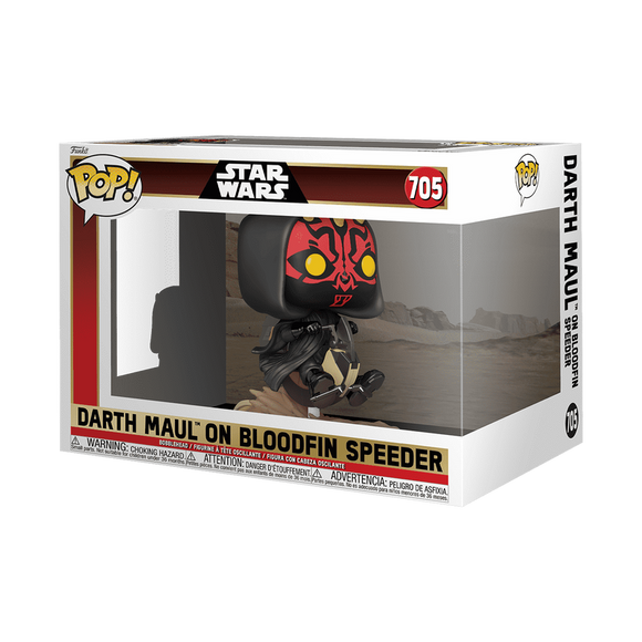 Funko Pop! Star Wars Episode I - Darth Maul on Bloodfin Speeder #705