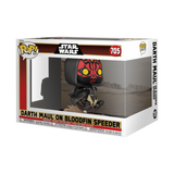 Funko Pop! Star Wars Episode I - Darth Maul on Bloodfin Speeder #705