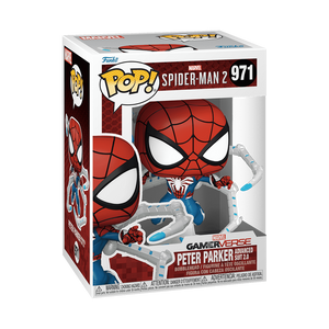 Funko POP! Marvel Spider-Man 2 Peter Parker Advanced Suit 2.0 #971