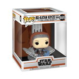 Funko Pop! Deluxe Star Wars Mandalorian Bo-Katan Kryze on the Throne #669!