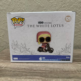 Funko POP! Rides The White Lotus Tanya McQuoid on Scooter Figure #125!