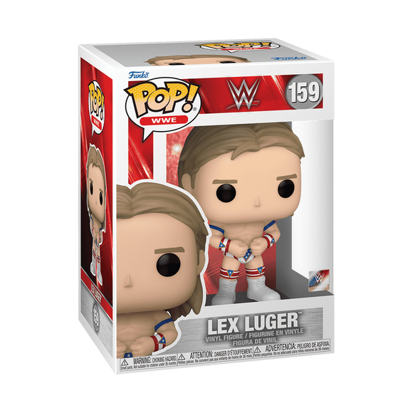 Funko Pop! WWE Wrestling The Total Package Lex Luger Figure #159!