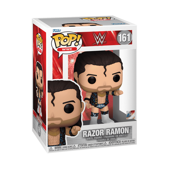 Funko Pop! WWE Wrestling Razor Ramon Figure #161!