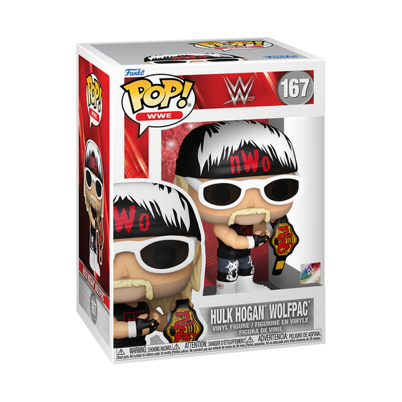 Funko Pop! WWE Hulk Hogan NWO Wolfpack Figure #167!