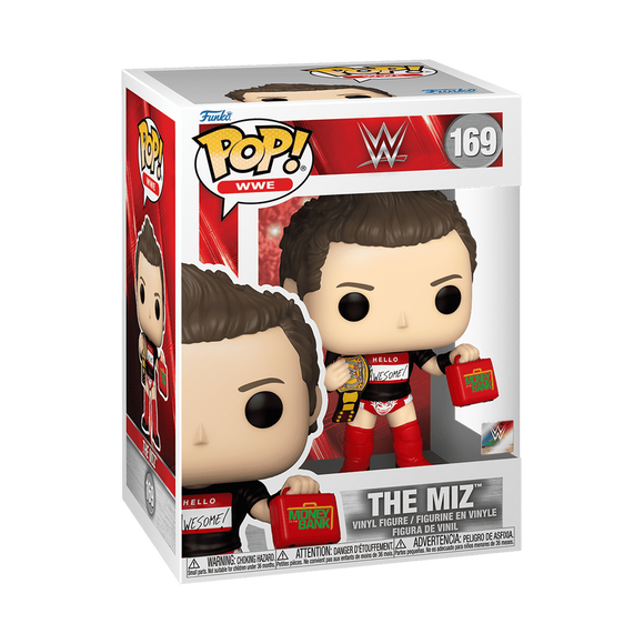 Funko Pop! WWE The Miz with Money in the Bank Briefcase Figure #169!