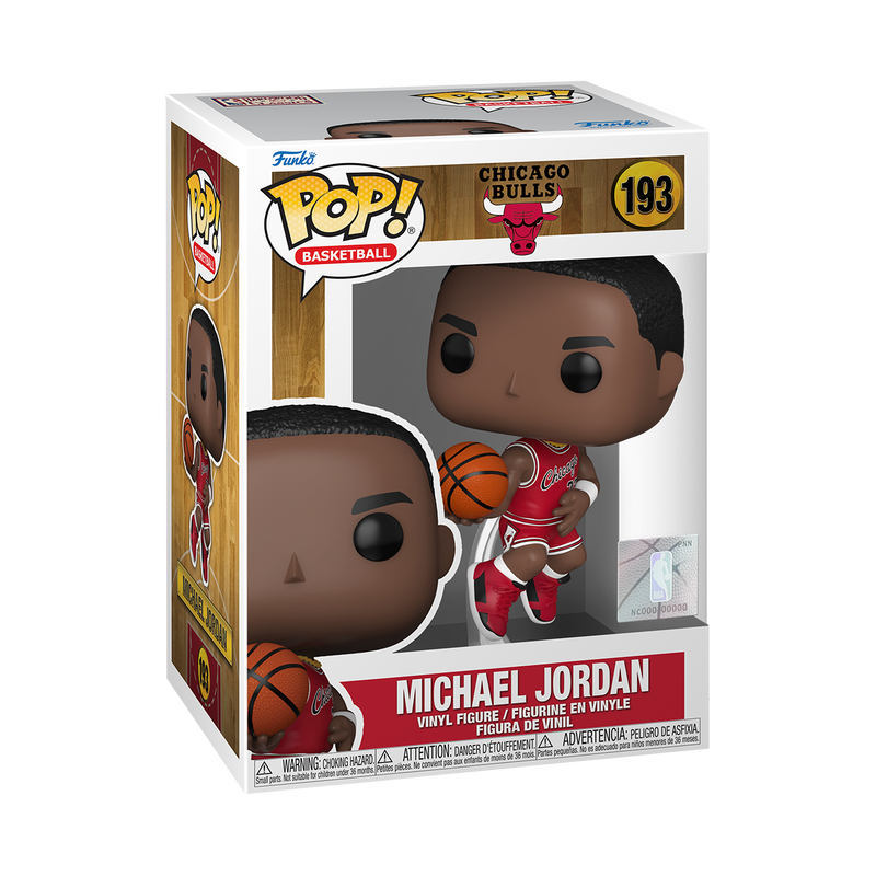 Funko POP! NBA Legends Michael Jordan Rookie Chicago Bulls Figure #193!