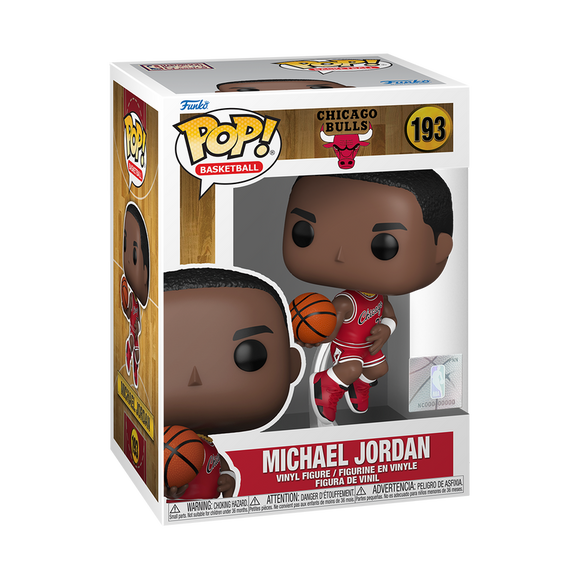 Funko POP! NBA Legends Michael Jordan Rookie Chicago Bulls Figure #193!